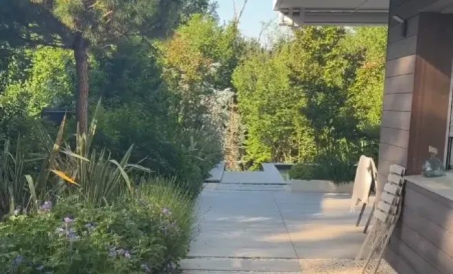 Conception et création de jardin sur mesure à Plan-les-Ouates, Annecy, TERR'PAYSAGE